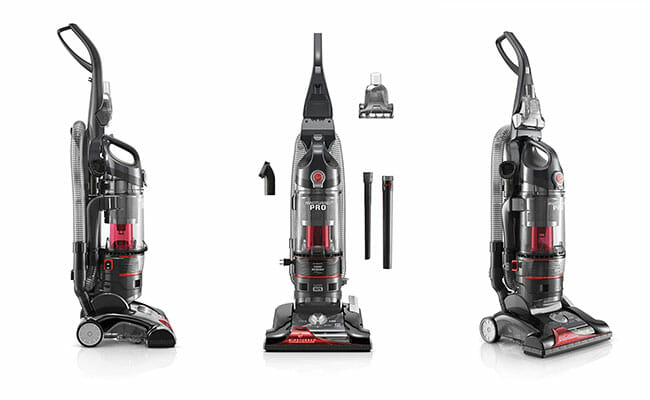 Hoover UH70936 3 Wind Tunnels Suction Technology Pro Bagless Pet Upright Vacuum. 